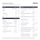 SLEEP nutrition facts per sachet